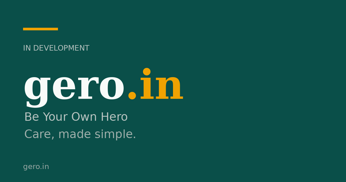 Link preview image for gero.in